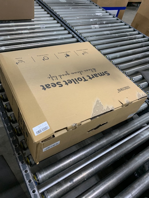 Photo 1 of KERDE P30B Bidet Toilet Seat - Dual Control (Side Panel & Remote), Warm Water Wash, Heated Seat, Warm Air Dryer, LED Night Light,Existing Toilets Electric Bidet Elongated Electronic Heated Smart