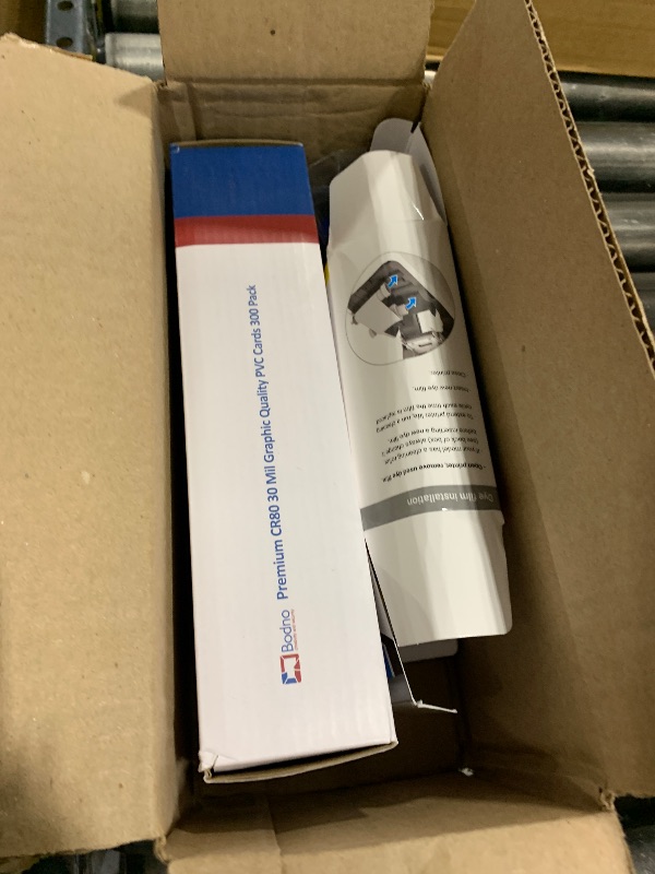 Photo 1 of Magicard 300 Printer MC300YMCKO Color Ribbon - YMCKO - 300 Prints with Bodno Premium CR80 30 Mil Graphic Quality PVC Cards - Qty 300