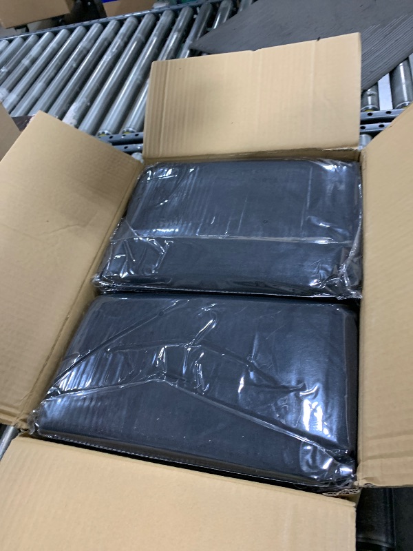 Photo 1 of 8 Pack Black Tablecloth 90 x 156 Inch Rectangular Table Cloth for 8 Foot Rectangle Tables, Wrinkle Resistant Washable Polyester Fabric Table Covers for Wedding Party Banquet Buffet and Camping