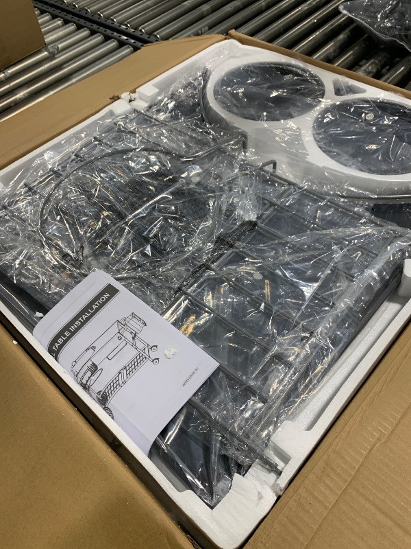 Photo 1 of Grill Table for Weber 22" &18" Original Kettle, for Weber Grill Table, Stand Cart for JumboJoe Master-Touch Charcoal Outdoor Prep Performer Charcoal Accessories for Outside