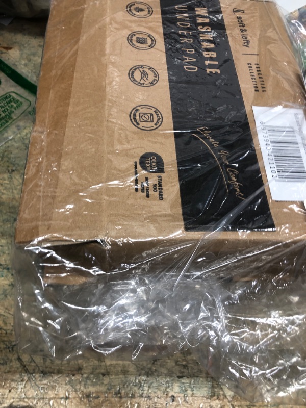 Photo 1 of Ultimate Washable Underpads - Heavy Absorbency, Waterproof Reusable Incontinence Pads for Adults, Kids, Elderly & Pets - Bedwetting Pads for Bed, Couch, Sofa, Floor (Blue, 18 x 24 Inches, Pack of 4)