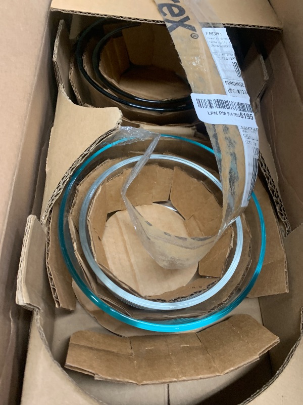 Photo 1 of Pyrex Simply Store (8-Pack) Glass Food Storage Containers Set, (1, 2, 4 & 7 Cup) Meal Prep Containers With BPA-Free Lids, Dishwasher & Microwave Safe