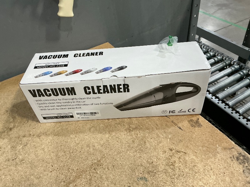 Photo 1 of ***DAMAGED - SEE NOTES/PICTURES*** BSRCO Handheld Vacuum Cordless Rechargeable, 3-in-1 Car Vacuum Portable with LED Light & USB Charge, 1.65Lbs Lightweight Hand Vacuum Cleaner for Pet Hair, Home, Car Interior