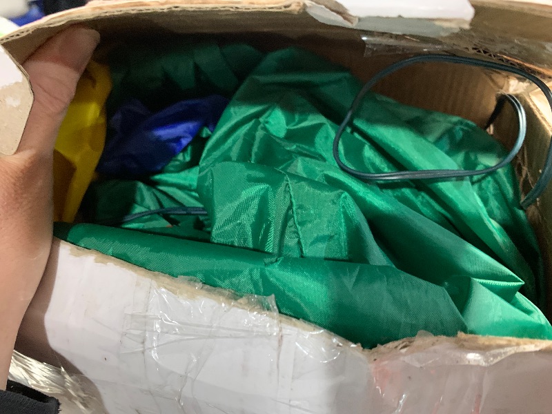 Photo 1 of ***(MISSING PLUG/ UNABLE TO TEST IEM)***Impact Canopy Inflatable Outdoor Christmas Decoration, Lighted Merry Christmas Sign with Tree, 6 Feet Long