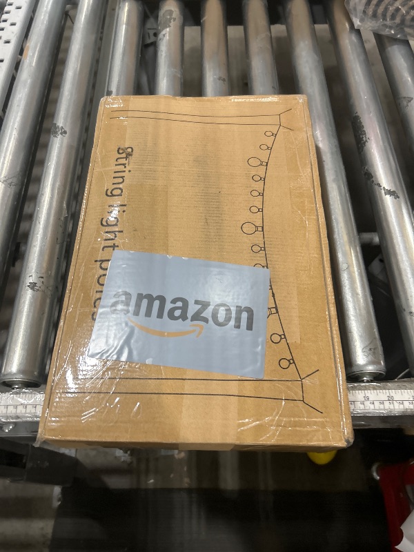 Photo 1 of ***Missing 2 Poles***zoegi 2 Pack 10Ft String Light Poles,Light Poles for Outside Lights with Fork,Outdoor Brackets Hanging Lights,Metal Stand for Deck Patio,Backyard,Wedding,Deck,Party