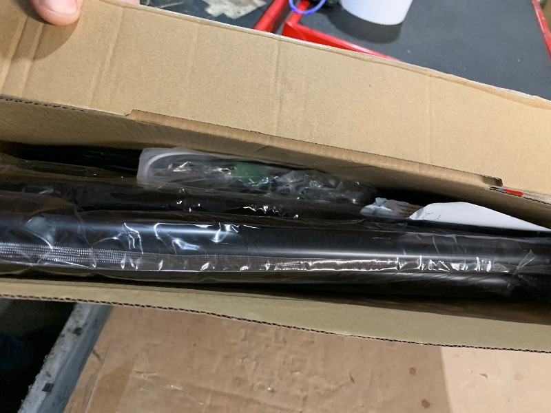 Photo 1 of ***Missing 2 Poles***zoegi 2 Pack 10Ft String Light Poles,Light Poles for Outside Lights with Fork,Outdoor Brackets Hanging Lights,Metal Stand for Deck Patio,Backyard,Wedding,Deck,Party