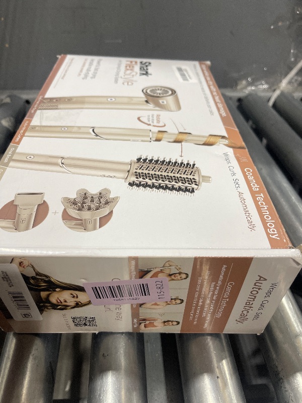 Photo 1 of (DOES NOT TURN ON)....Shark HD435 FlexStyle Air Styling & Drying System, Powerful Hair Blow Dryer & Multi-Styler with Auto-Wrap Curlers, Curl-Defining Diffuser, Oval Brush, & Concentrator Attachment, Stone