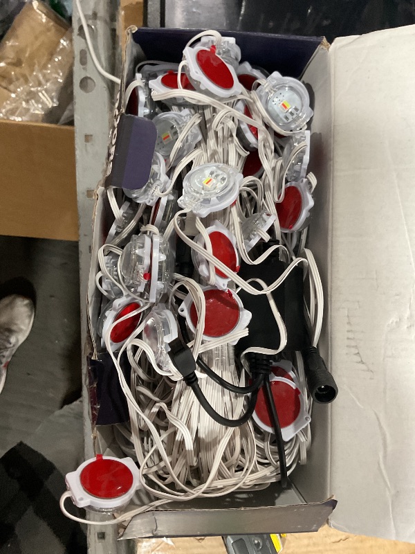 Photo 1 of (incomplete)(parts only) CETELUMA 400Ft Permanent Outdoor Lights for House Waterproof, IP67 LED Eave Lights with App/Remote Control