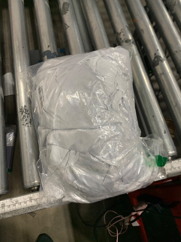 Photo 1 of 10ft x 10ft Silver Sequin Backdrop Curtain for Parties, Wrinkle Free Thick Glitter Photo Backdrop Drapes 2 Panels 5x10FT Back Drop Cloth Shiny Fabric for Wedding Birthday Photography Background