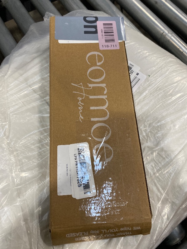 Photo 1 of Eormoe Faucet Mat for Kitchen Sink – Diatomite Drying Stone Mat & Sink Protector, Prevent Moisture – Sink Splash Guard Water-Absorbing Stone Tray for Bathroom Counter [Light Grey,23.6" x 3.9"]