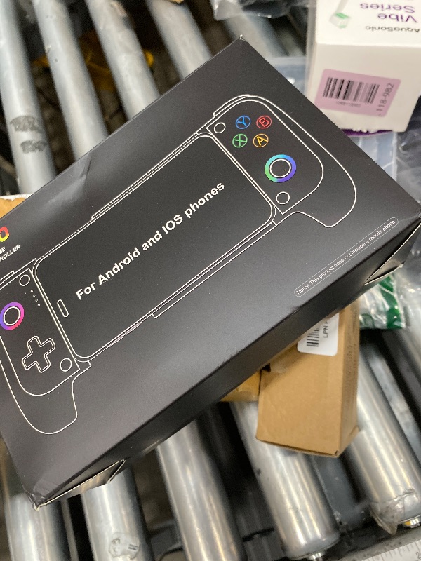 Photo 1 of ?Anti-Drift & Fast-Connect?Wireless Game Controller for iPhone/Android | Hall Joysticks Bluetooth Phone Controller, For Cloud Gaming, Genshin Impact, PUBG, Roblox, Call of Duty Mobile Gamers,White