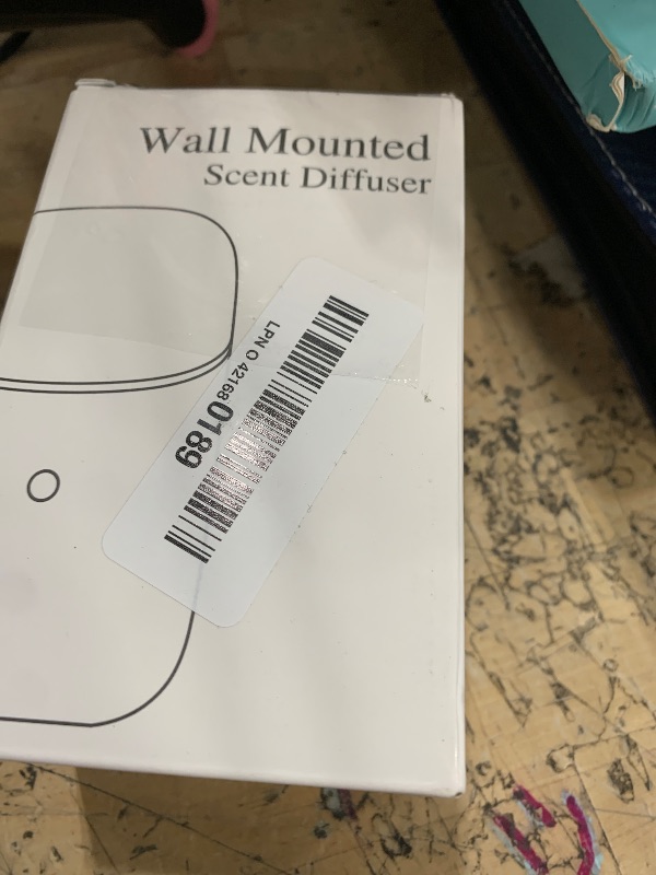 Photo 1 of Plug in Waterless Diffuser, 500 Sq. Ft Coverage, Plug in Essential Oil Diffuser & Small Wall Diffuser with Low/High and Off Switch and Auto Night Light-A827