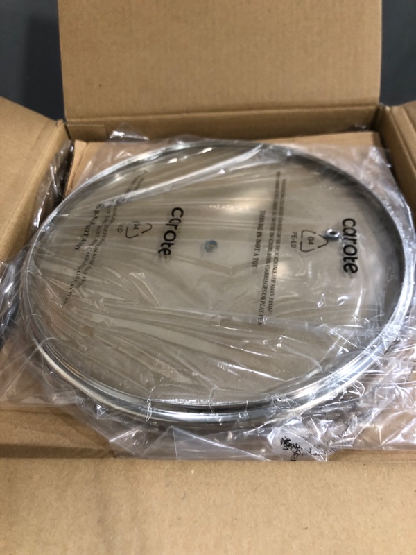 Photo 1 of ***SHOWS SIGNS OF HEAVY USAGE*** CAROTE 17pcs Pots and Pans Set, Nonstick Cookware Set Detachable Handle, Induction Kitchen Cookware Sets Non Stick with Removable Handle, RV Cookware Set, Oven Safe