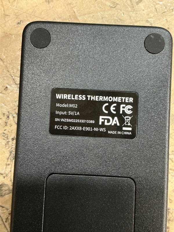 Photo 1 of Smart Wireless Meat Thermometer with Dual Probes, Bluetooth & WiFi Combo, Remote Monitoring & Smart Alerts for BBQ, Grill, Smoker, Oven, Air Fryer