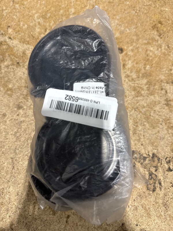 Photo 1 of ***MISSING DOME BOTTOMS*** Christmas Treat Box Pack - 50-Pack Mini Cupcake Containers for Christmas Desserts - 2.8x2.8" Plastic Food Grade Mini Cupcake Boxes | Desserts Containers and Holiday Gift Wraps with Transparent Lids