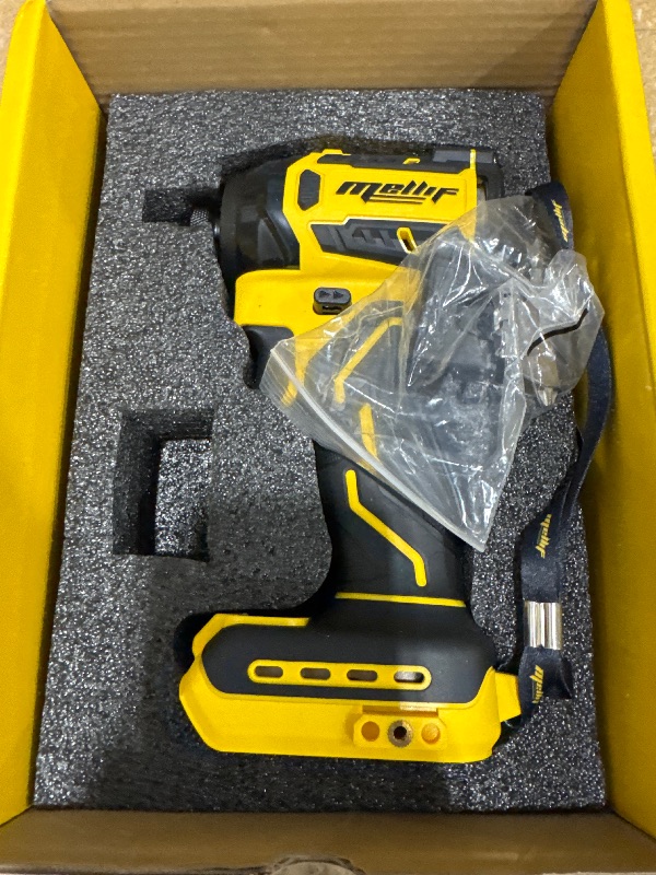 Photo 1 of Chicmall 1/4-Inch Impact Driver Compatible with Dewalt 20V 60V Max Battery (Tool Only), 2212 in-lbs Torque, 4-Speed, Brushless Motor, LED Light