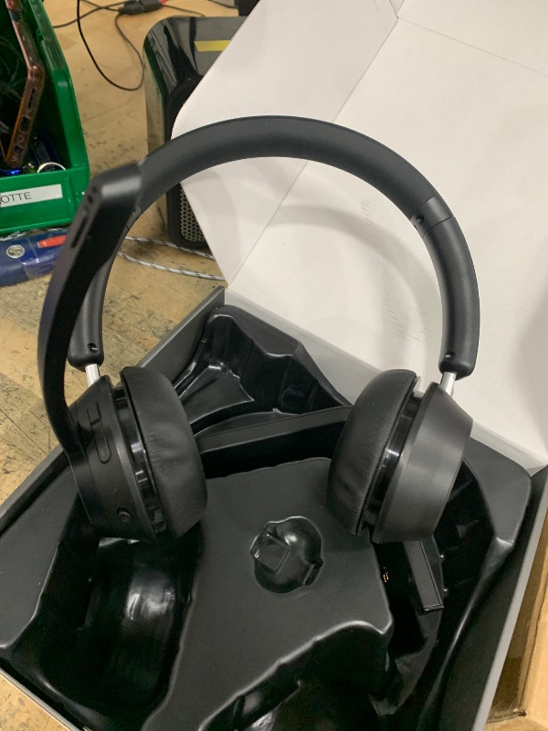 Photo 1 of (Upgraded Version) Wireless Headset, Bluetooth Headset with Noise Cancelling Microphone, Best Headphones with Mic Mute & USB Dongle for PC/Computer/Laptop/Cell Phones/Remote Work/Call Center