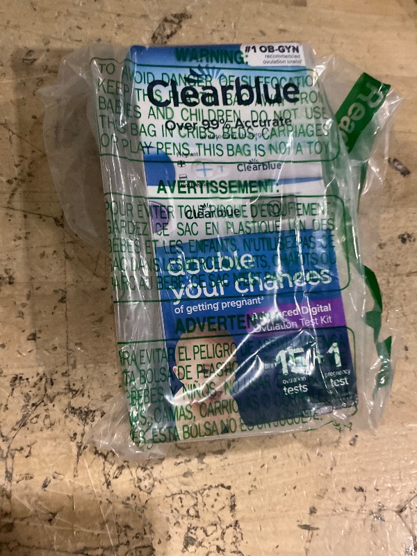 Photo 1 of EXP 08/14/2027
Clearblue Advanced Digital Ovulation Test Kit, 16 Count