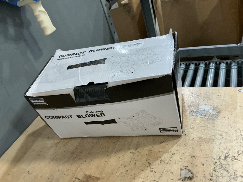 Photo 1 of **MISSING ATTACHMETS*** Cordless Leaf Blower for Dewalt 20V Max Battery, Jobsite Air Blower with Brushless Motor,6 Variable Speed Up to 180MPH,2-in-1 Handle Electric Blower and Vacuum Cleaner(Battery Not Included)