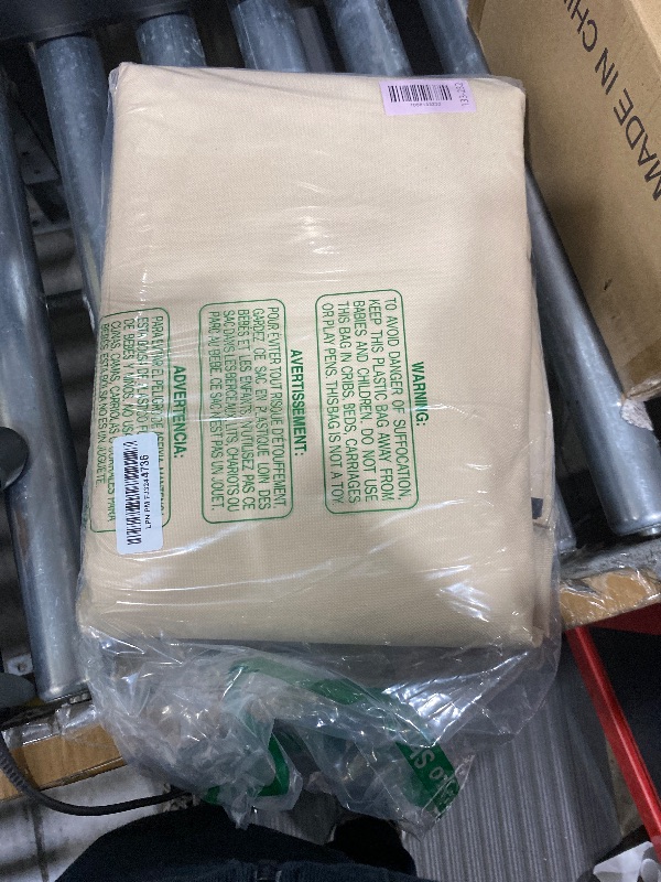 Photo 1 of Garnetics Outdoor TV Cover 85 Inch – Waterproof, Weatherproof TV Enclosures with Smart Shield Screen Protectors, Ideal for Outdoor Use, Moving, and Storage - Beige