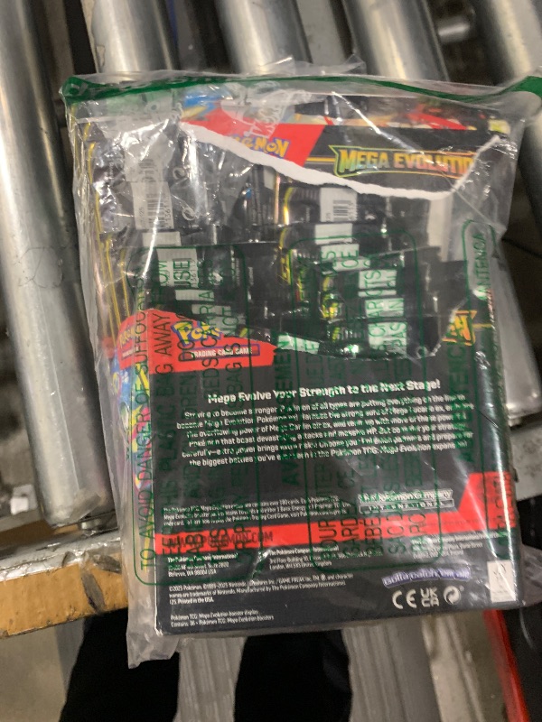 Photo 1 of OPENED* Pokémon Trading Card Game: Mega Evolution Booster Display, 36 Count