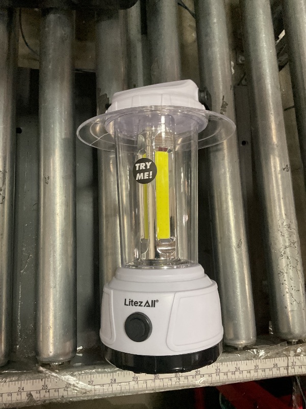 Photo 1 of *MISSING CABLE**LitezAll 2000 Lumen COB LED Camping Lantern Powered by 4 D Batteries