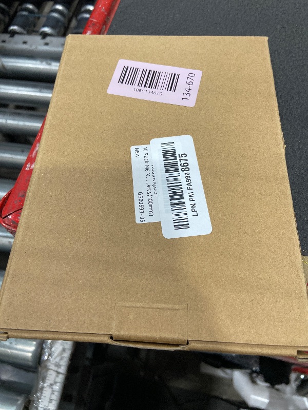 Photo 1 of 10 Pack M6 X 100mm Barrel Bolt Nuts, Chazcool Cross Dowel Set for Furniture Cots Beds Chair Crib Spare Connector Parts(100mm)