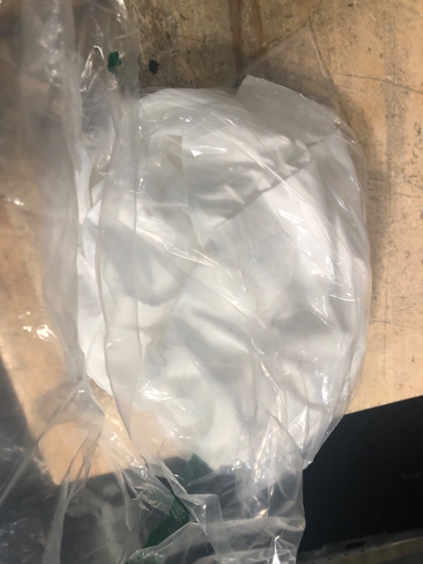 Photo 1 of ***CASE ONLY (1) *** Cobedzy Ruffled Pillow Cases Set of 1, White Body Pillow Shams Brushed Microfiber Edge Ruffled Soft Pillow Cover with Envelope Closure for Bedding Decor (20"x54")