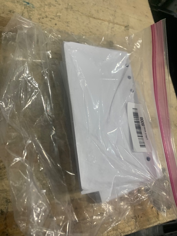 Photo 1 of (2 Packs) A6 Binder Paper for Filofax Personal Planner, A6 Refill Paper, White 100gsm Blank Pages, 6 Hole Punched, Total 200 Sheets/400 Pages, 3.75 x 6.75 Inch