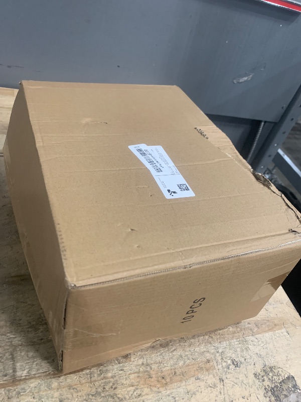 Photo 1 of 10 Pcs dessert table display set,3pcs 3 Tier cupcake stand,3pcs plastic wedding cake stands for party?4pcs cookie dessert trays?cake stands for tea party baby shower?White three tiered serving stand