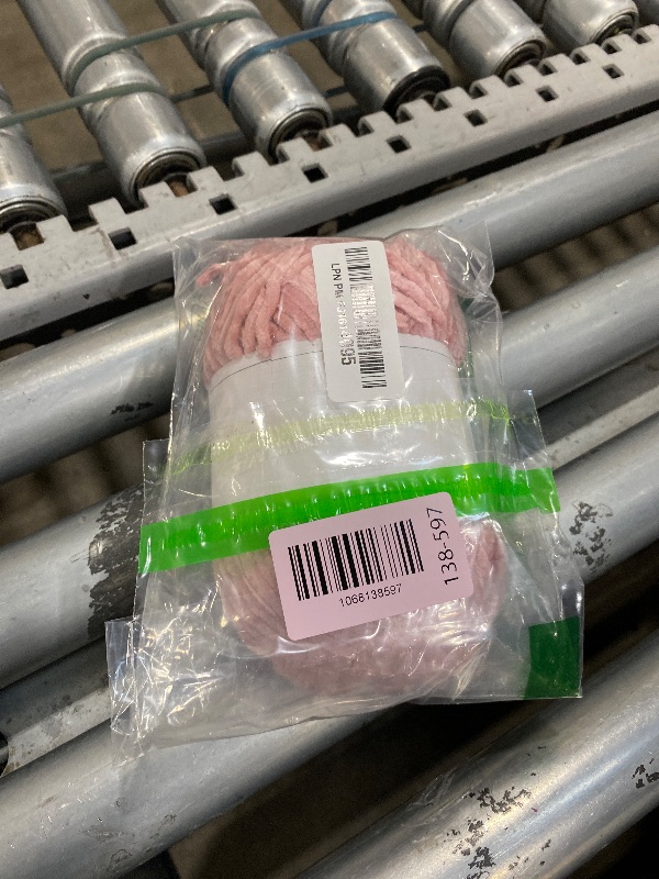 View 2 of 1 Skeins Fluffy Chunky Yarn, Chenille Chunky for Crocheting and Hand Knitting, Soft Thick Bulky Yarns for Making Blankets, Scarves, Hats?3.5oz, 131.2yds?(Sakura Pink)