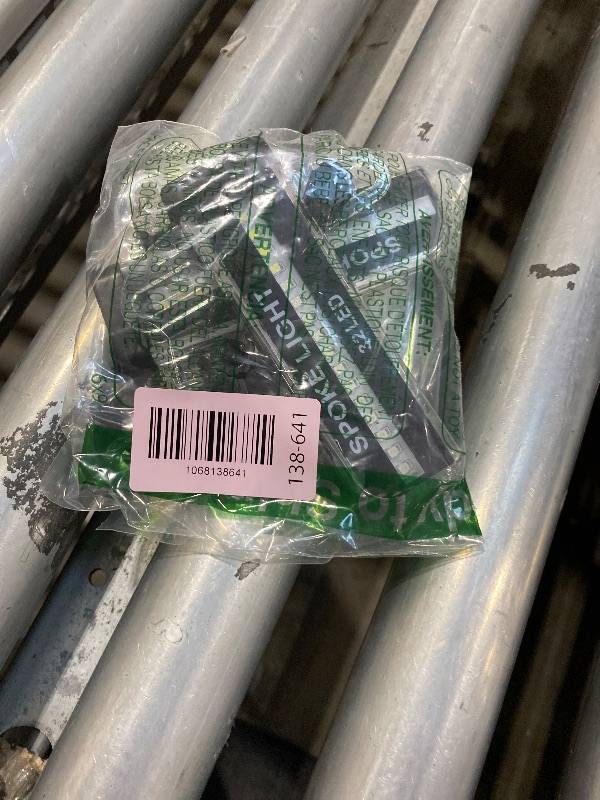 Photo 1 of Zacro Bike Wheel Lights, 2 Pack Upgraded Rechargeable LED Tire Glow, 32 Safety - Bright Patterns for Spokes, Ideal for Kids & Adults, Waterproof Rim Accents for Night Cycling