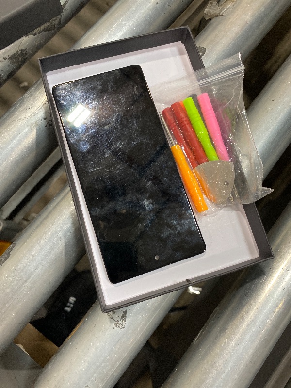 Photo 1 of [with Bracket] SWARK New LCD Display for Pixel 6A GX7AS, GB62Z, G1AZG LCD Display digitizer Screen Assembly with Upgraded Repair Tools Kit-Black