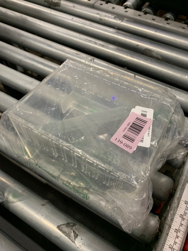 Photo 1 of 10 Disks Adjustable Label Dispenser with Lid 7.7 * 5.5 * 5.2 Inches Acrylic Sticker Dispenser Sticker Roll Holder for Holding Multi-Label Sticker Tape Date Markers Label Office (Not Include Sticker)