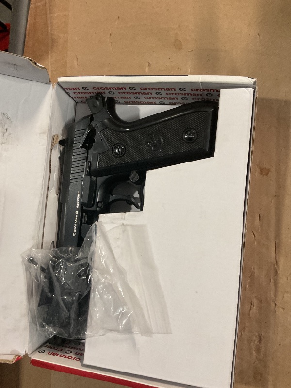 View 3 of ***missing parts and broken, parts only***Crosman CFAMP1L Full Auto P1 CO2-Powered BB Air Pistol With Laser Sight (Class II <1 mW)