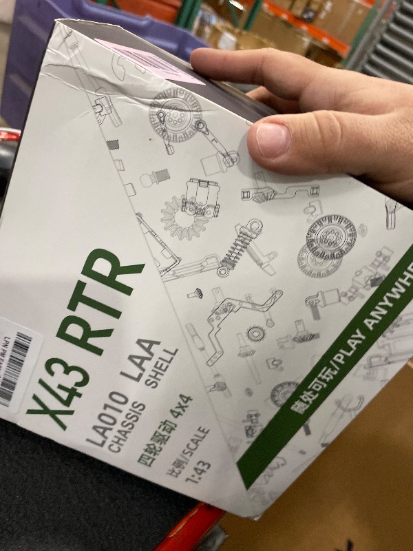 Photo 1 of *** PARTS ONLY *** LDARC 1:43 Scale Mini RC Crawler RTR RC Rock Truck 4x4 2.4GHZ Hobby Grade Remote Control Car Model Vehicle RC Buggy, Comes with a DIY Replaceable Body Shell(Lemon Yellow)