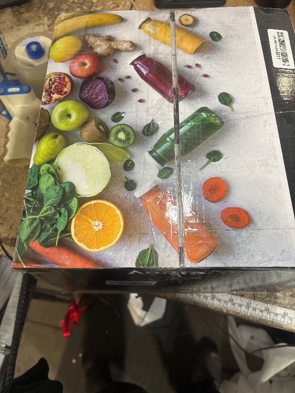 Photo 1 of Aeitto Classic Horizontal Cold Press Juicer, Slow Masticating Juicer with Quiet Motor, High Juice Yield, Easy to Clean, Juicer Machines with Soft & Hard Modes for Fruits & Vegetables, Premium Black