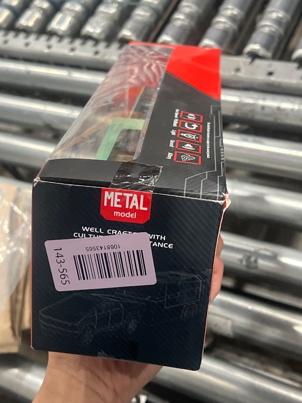 Photo 1 of 1/32 Alloy Car Trucks Toy Pickup Trailer RV Model Kit with Beach Motorcycle, Diecast Alloy Metal RV Car Model Toys with Sound Light and Pull Back Power,Christmas Birthday Gift for Boy Girl-Green