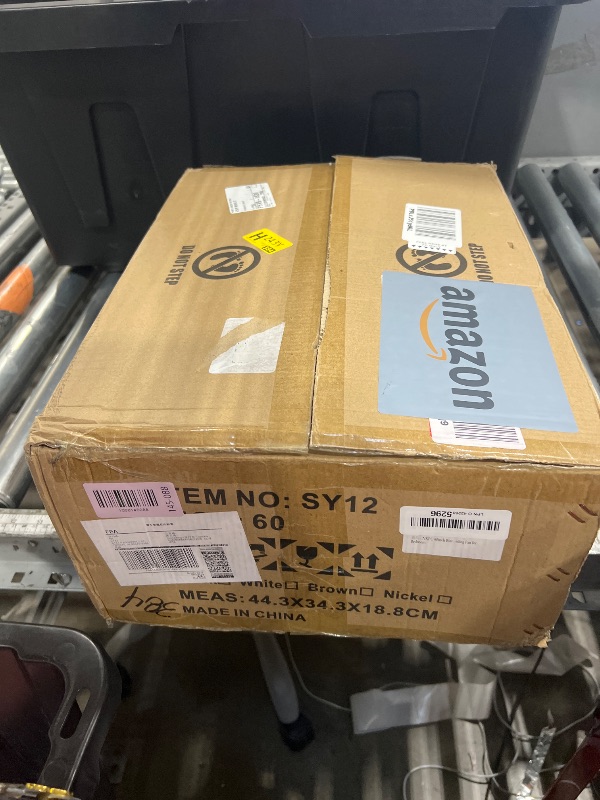 Photo 1 of NKPU 60 Inch Ceiling Fans with Lights, Large Modern Black Ceiling Fan with Light and Remote Control, 6 Double Sided Blades, 6 Speed DC Motor, Dimmable LED, Silent Timing, Indoor Outdoor Patio Use