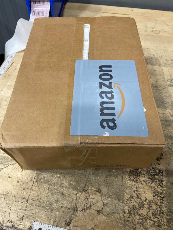 Photo 1 of OPNICE Desk Organizer and Accessories, 4-Tier Desktop File Organizer with Drawer and 2 Pen Holders, Office Desk Accessories for Office Supplies(Wood)