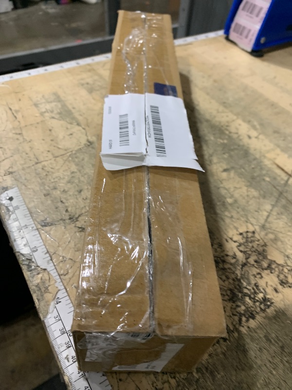 Photo 1 of BeBecome Sliding Door Security Bar?17-50 inch Adjustable Patio Door Security bar with Rubber Tips Apartment Bedroom Bottom of Door Heavy Duty Interior White