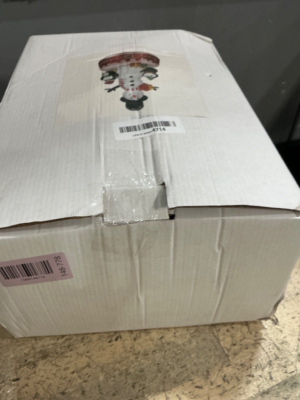 View 3 of (sold for parts only) Likiyol 8 FT Christmas Inflatable Outdoor Decoration Rotating Snowman Christmas Inflatables, Christmas Blow Ups