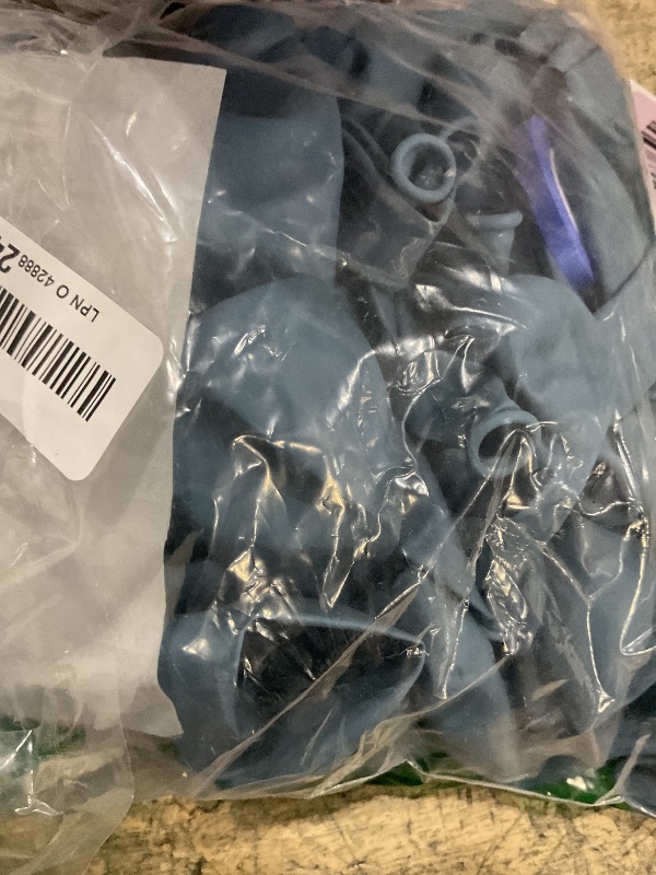 Photo 1 of 114pcs Dusty Blue Balloons Different Sizes, 18 12 10 5 inch Retro Pale Aqua Blue Balloons Garland Arch kit for Birthday Boho Baby Shower Bachelorette Wedding Party Decorations