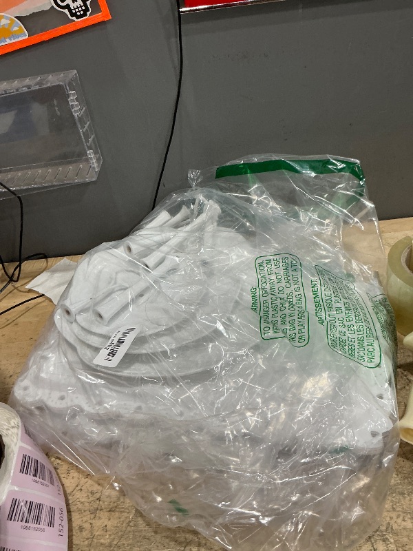 Photo 1 of 10 Pcs Cake Stand White Plastic Dessert Table Display Set 4 Pcs 3 Tired Cupcake Stand Cookie Tray Rack Serving Tray Cake Display Tower and 6 Pcs Dessert Trays for Wedding Baby Shower Tea Party (White)