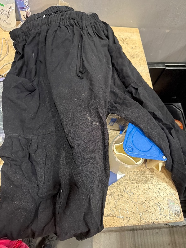 Photo 1 of Cotton Patiala Salwar Punjabi Patiyala Trouser Yoga Pants for Women Plain with Drawstring