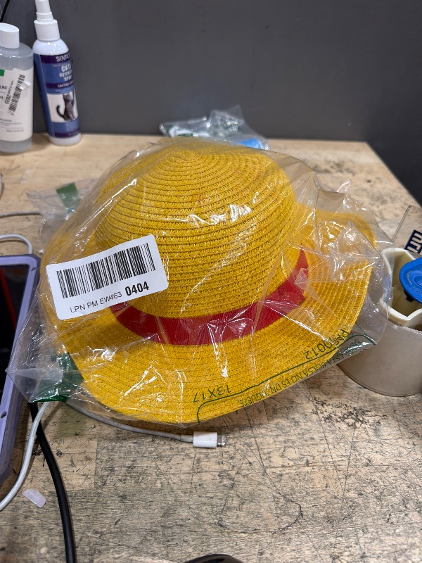 Photo 1 of Hat Summer Sun Hat Yellow for kids