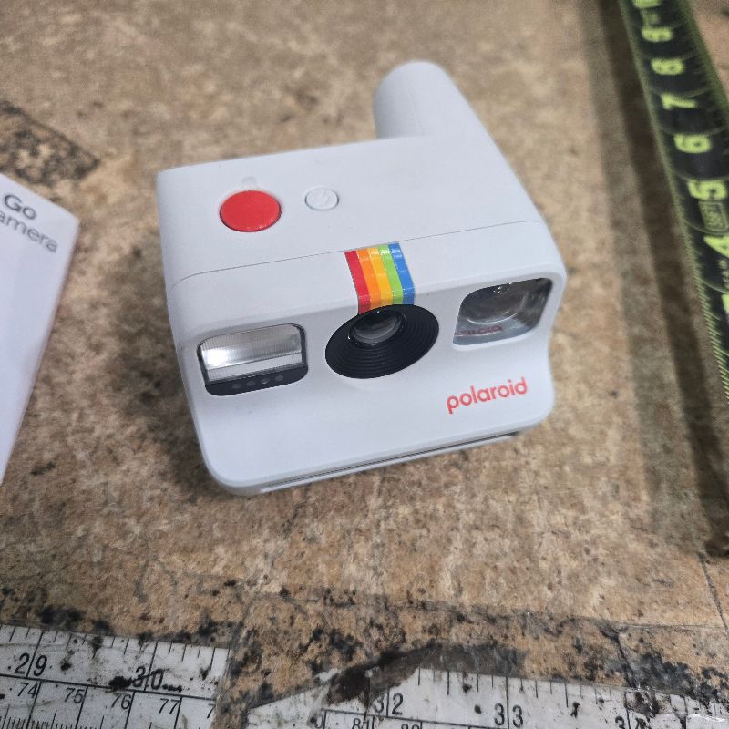 Photo 1 of ***PARTS ONLY*** Polaroid Go Generation 2 - Mini Instant Camera + Film Bundle (16 Photos Included) - White (6282)