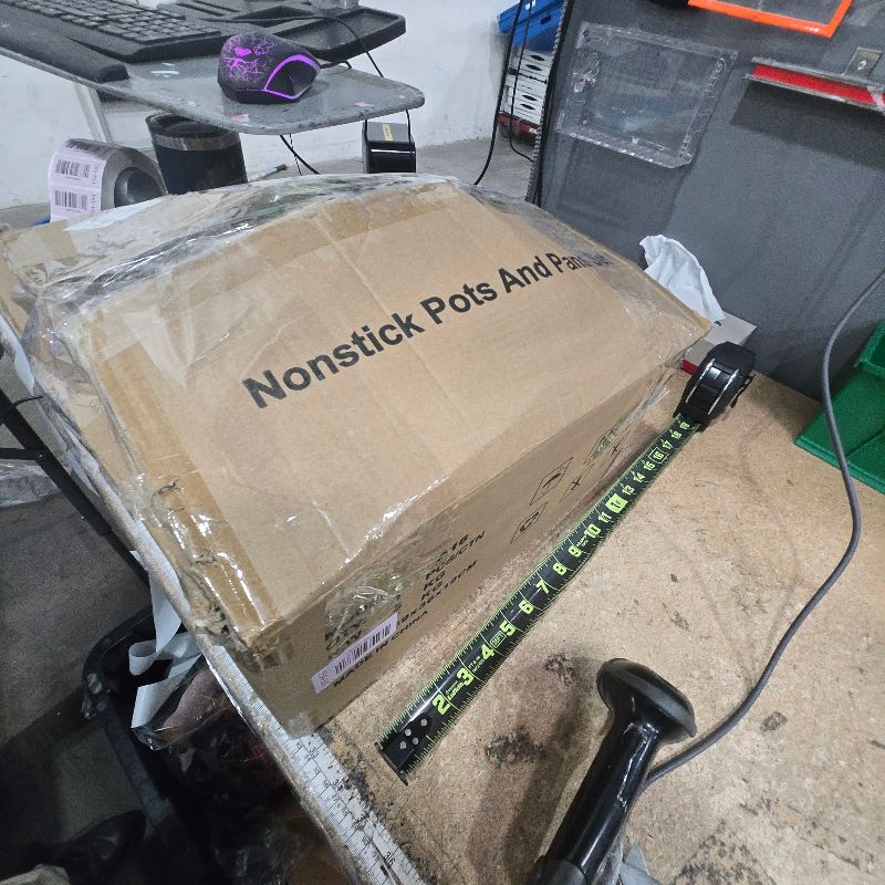 Photo 1 of **MISSING PARTS** 16PCS Pots and Pans Set Non Stick Cookware Set Nonstick with Cooking Set