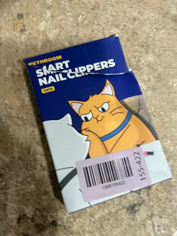 Photo 1 of [PETHROOM] Cat Nail Clipper Trimmer for Indoor Cats with Circular Cut Hole (2mm) | Premium Sturdy Stainless Steel Blade Cat Claw | Safe, Easy, Accurate, Quiet & Fast | Avoid Overcutting