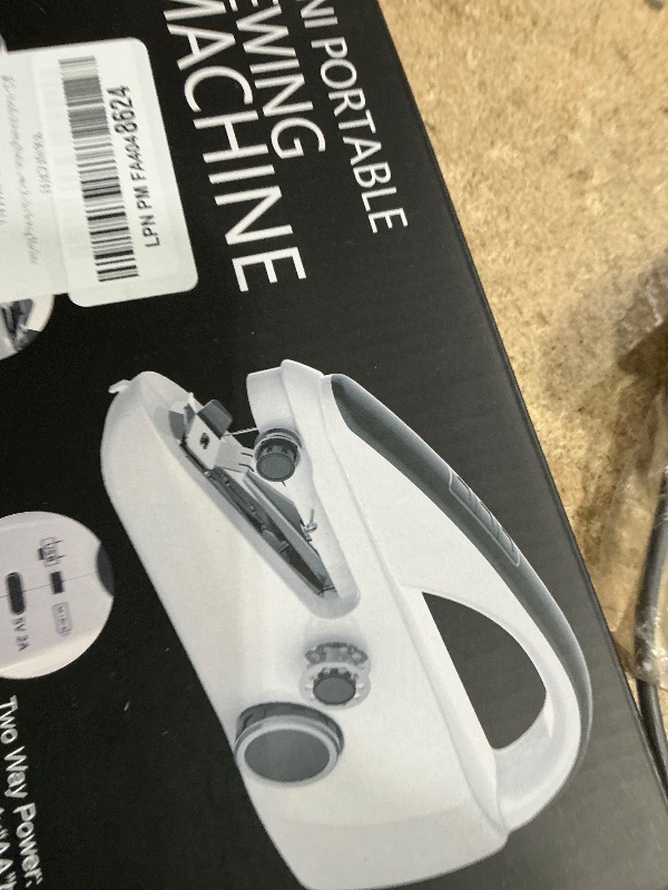 Photo 1 of *USED MISSING PARTS*Handheld Sewing Machine Cordless – Portable Stitching Machine for Quick Repairs, Mini Handheld Sewer, Pocket Sewing Machine